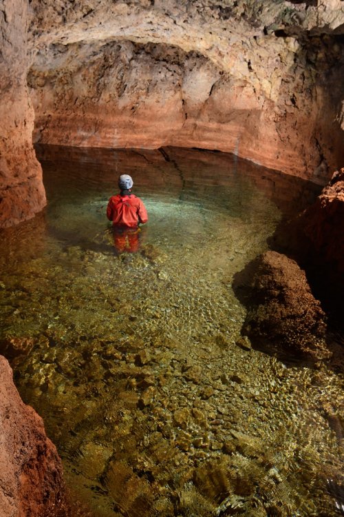 Grotte de Castelbouc - Siphon en hautes eaux(SP-18-1453)